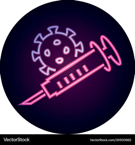 Covid19 19 coronavirus pandemic syringe medical Vector Image