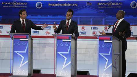 8 moments that stood out from the second GOP 2024 presidential debate : NPR