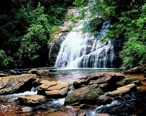 View Of The Helton Creek Falls Photograph by Panoramic Images - Fine ...