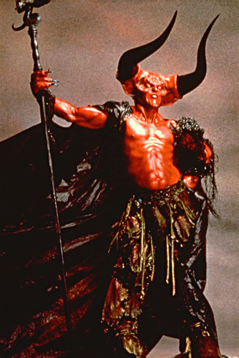 Tim Curry with Devil horns from Legend 18x24 Poster - Home Décor