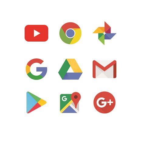 Google Logo Collection Design Free Vector Download