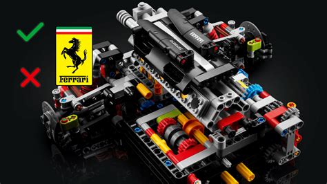 LEGO fixes some (not all) errors in the 42143 Technic Ferrari Daytona ...