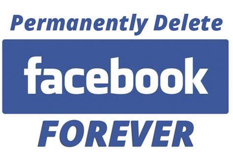 Actually Delete Your Facebook Account