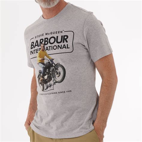 Barbour Steve McQueen Cooler T-Shirt | Grey | MTS0524GY52