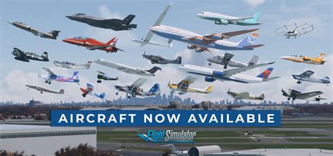 Our updated list of aircraft currently available for Microsoft Flight ...