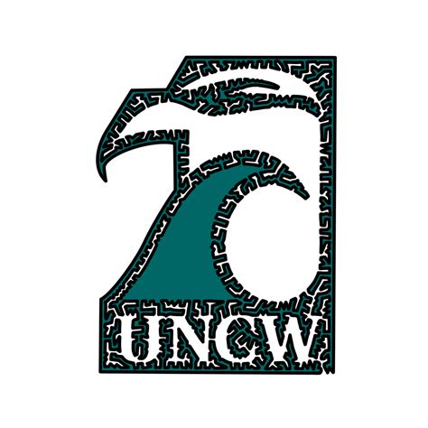 Old UNCW Logo - Single Line Drawing : r/UNCW