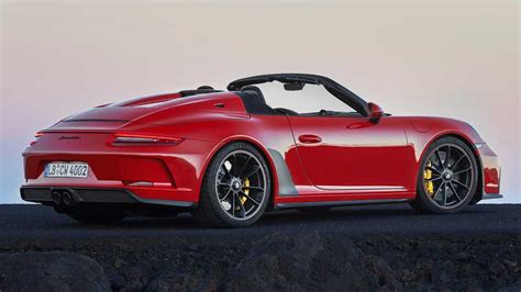 2019 Porsche 911 Speedster priced from £211,599 RRP