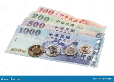 Taiwanese Currency stock photo. Image of financial, dollar - 23597512