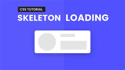 Skeleton Loading CSS | Coding Artist