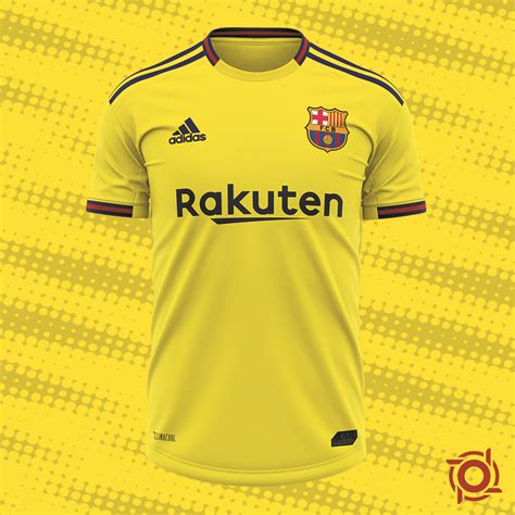 FC Barcelona Away Jersey Concept