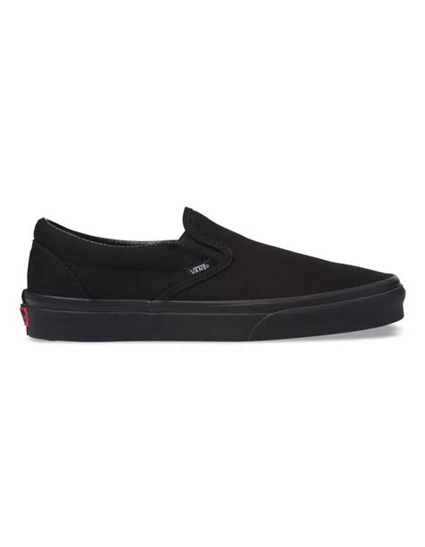 VANS Classic Slip-On Black & Black Shoes - BLACK/BLACK | Tillys