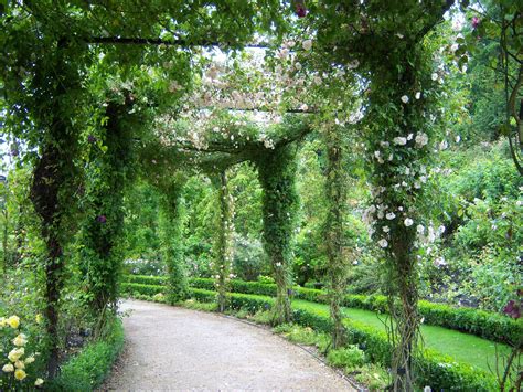 Alnwick Castle Gardens | In the Rose Garden, Alnwick Castle Gardens ...