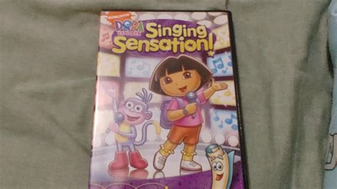 Dora The Explorer Singing Sensation! DVD Overview! - YouTube