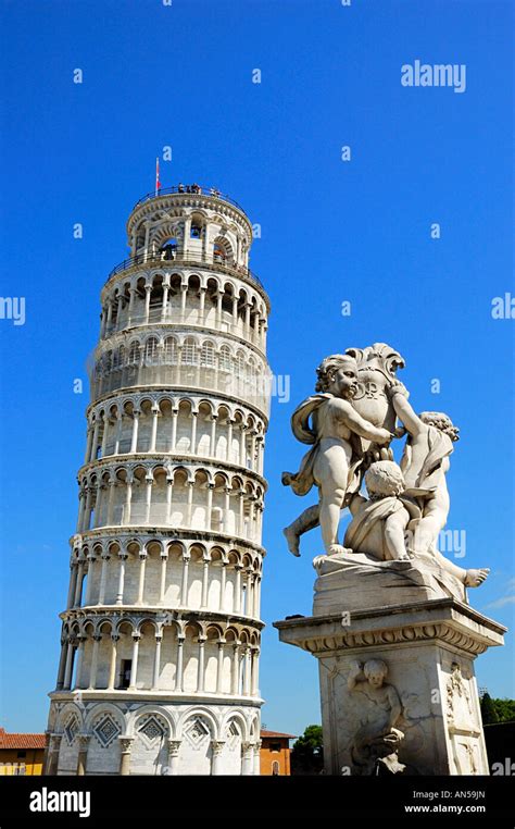 Leaning tower, Pisa, Italy Stock Photo - Alamy