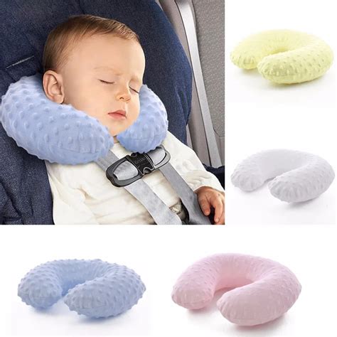 Removable Washable Baby Travel Inflatable Pillow Children Cartoon Neck ...