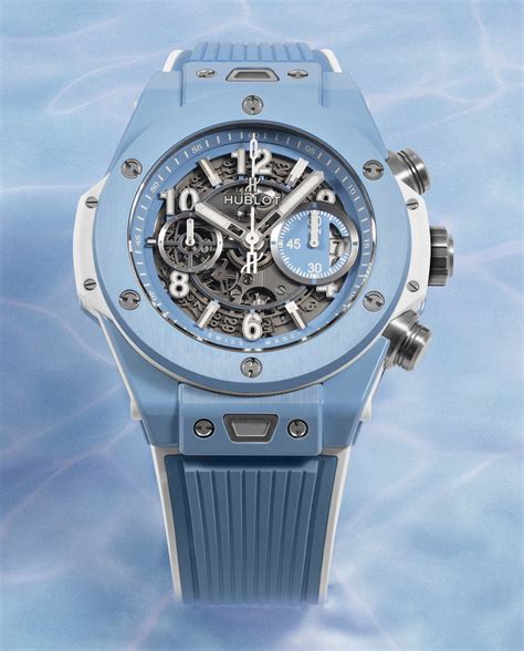 Hublot Debuts Limited Edition Big Bang Unico 45 Sky Blue | aBlogtoWatch