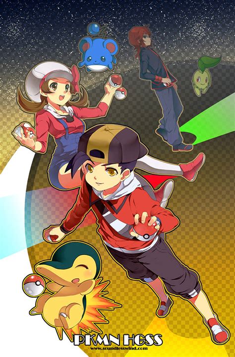 Pokemon HGSS by Kaze-Hime on DeviantArt