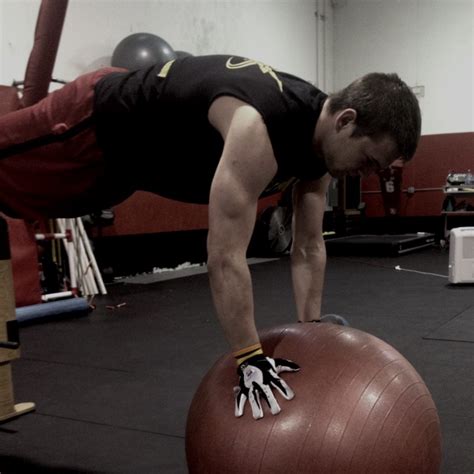 Bosu ball stability push ups | Ball exercises, Workout, Bosu ball