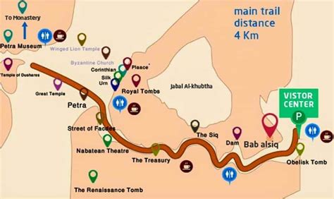 Printable Petra Map