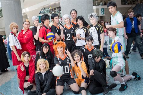 Haikyuu group cosplay from AX2016 : r/haikyuu