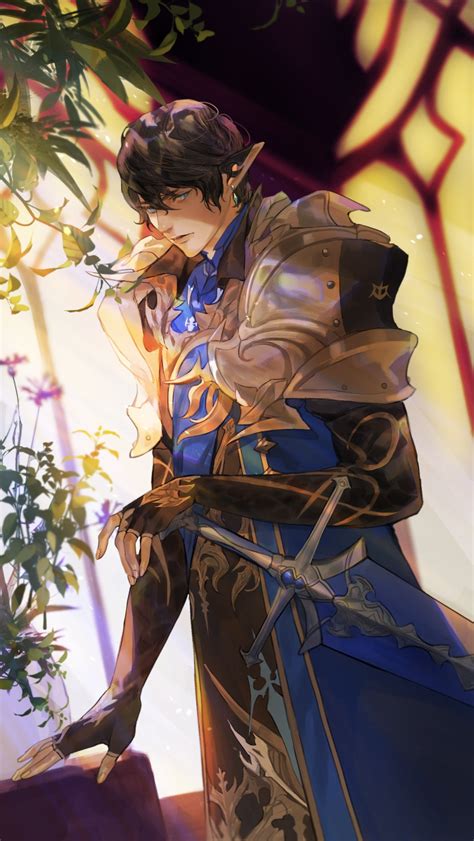 aymeric de borel and temple knight (final fantasy and 1 more) drawn by ...