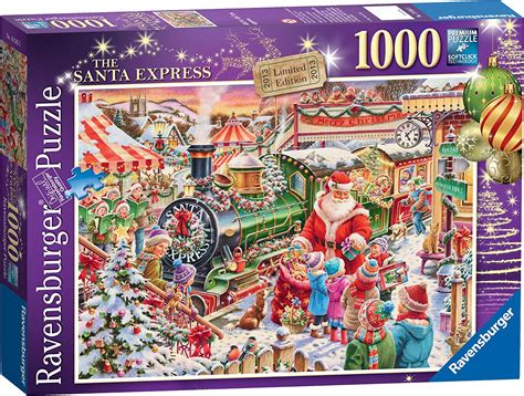 Ravensburger Limited Edition The Santa Express 1000 Piece Puzzle – The ...