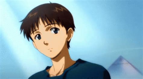 Shinji Ikari GIF - ShinjiIkari Evangelion Anime - Discover & Share GIFs ...