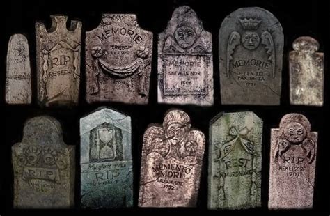 Tombstones | Disney haunted mansion, Halloween tombstones, Haunted ...