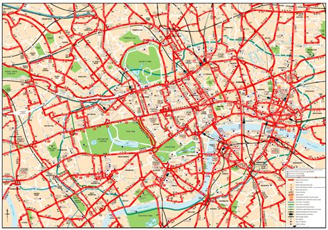 London Bus Routes Map - Bonnee Stoddard