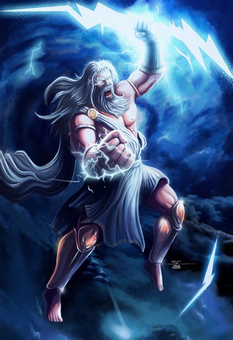 ArtStation - ZEUS. The power of thunder, Alvaro Solar | Zeus god, Zeus ...