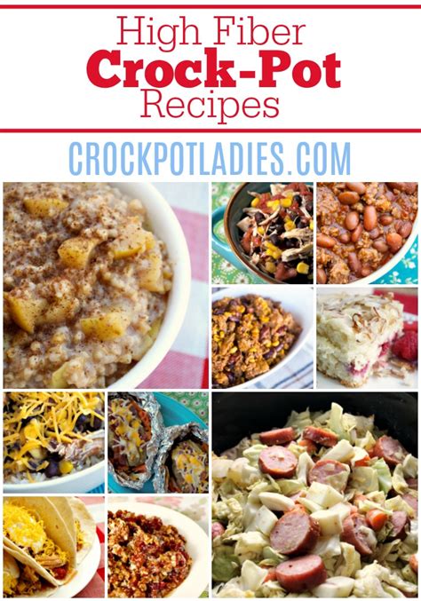 150+ High Fiber Crock-Pot Recipes - Crock-Pot Ladies