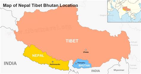 Tibetan Plateau On World Map