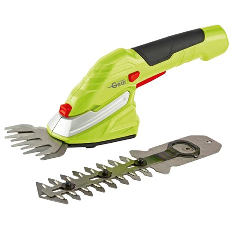 Garden Gear Cordless Trimming Shears 7.2v Handle Hedge Grass Edging ...