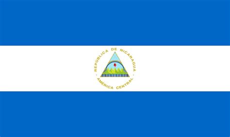 Nicaragua Managua, Nicaragua Flag, World Country Flags, Flags Of The ...