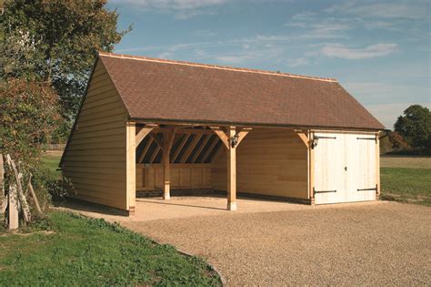 Three Bay Oak Framed Garage Kit! Self build DIY garages from Chippy ...