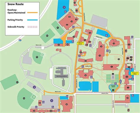 Marywood Campus Map