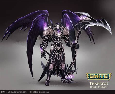 Thanatos | SMITE | Deviantart, Digital artist, Character art