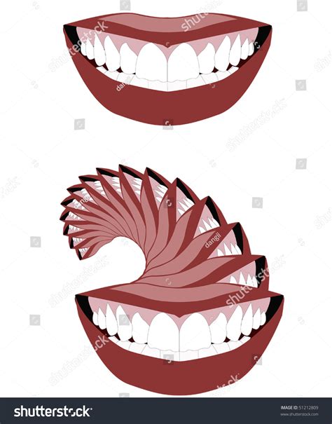 Mouth Vector Set Stock Vector (Royalty Free) 51212809 | Shutterstock