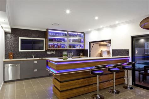 Modern Bar Design | Home Bars Ideas | Modern home bar, Modern home bar ...