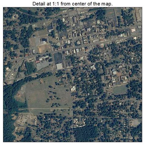 Aerial Photography Map of Talladega, AL Alabama