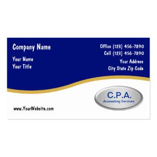 800+ Cpa Business Cards and Cpa Business Card Templates | Zazzle