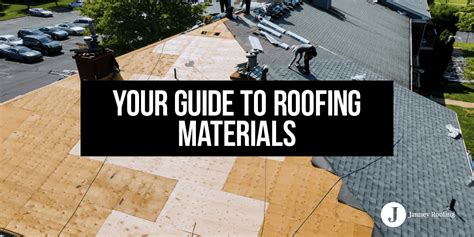 Your Guide To Roofing Materials - Janney Roofing