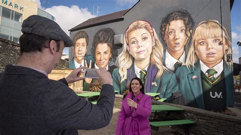 Derry Girls Mural - Derry~Londonderry - Discover Northern Ireland