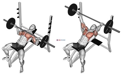 Barbell Incline Wide Reverse-grip Bench Press - Home Gym Review