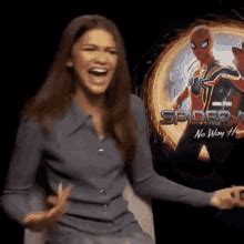 Tom Holland And Zendaya.Gif GIF - Tom holland and zendaya Spiderman 3 ...