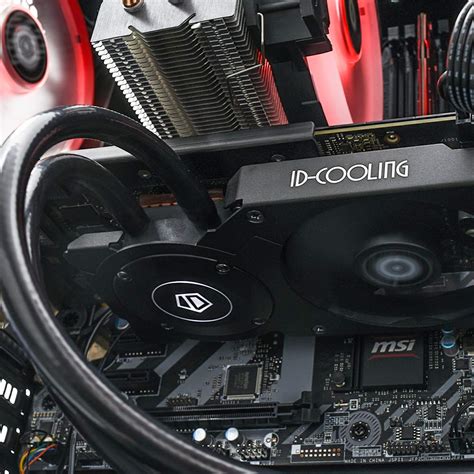 ID-COOLING FROSTFLOW 120 VGA Graphic Card Cooler AIO 120mm Radiator ...