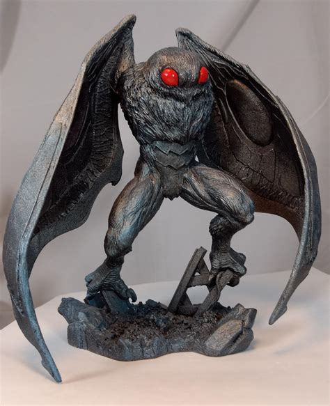 Mothman statue! by BLACKPLAGUE1348 on DeviantArt