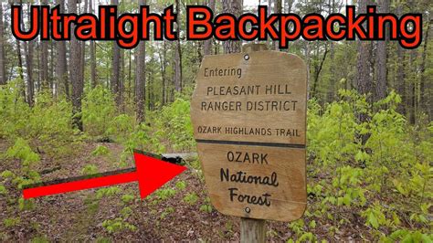 Ozark Highland Trail 2020 - Ultralight Backpacking - YouTube