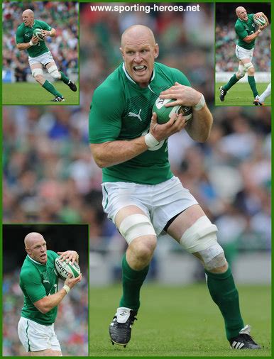 Paul O'CONNELL - 2011 World Cup matches. - Ireland (Rugby players N & S)