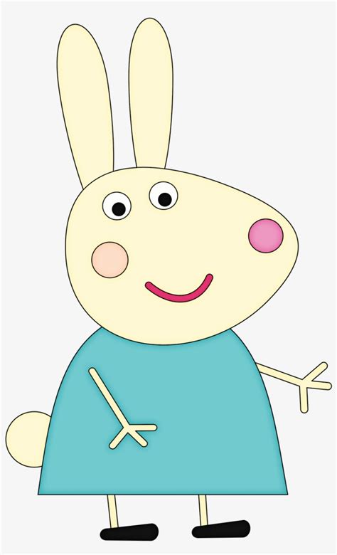 Peppa - Minus - Rebecca Rabbit Peppa Pig Png - Free Transparent PNG ...